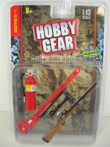 Hobby Gear 1:10 Scale Extinguisher, Jack, Rifle