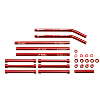 AX10 Scorpion Color Packs (Red) axa1408