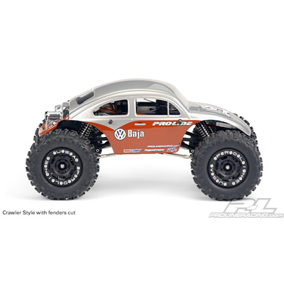 Pro Line Volkswagen Baja Bug Body (Fits Mini Crawler) (Clear)