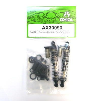Axial 61-90 Aluminum Shock set -7mm piston (2pcs)