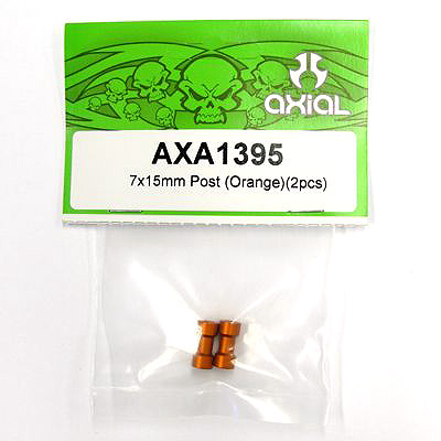 Axial 7x15mm Post (Orange)(2pcs) axa1395