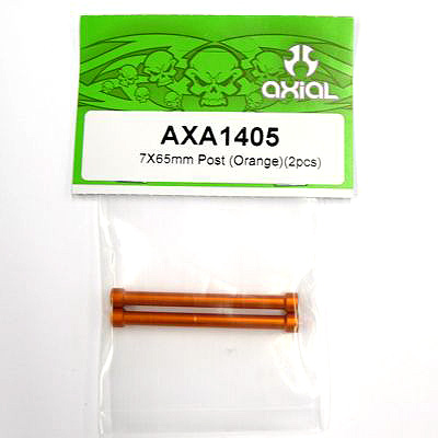 Axial 7x65mm Post (Orange)(2pcs) axa1405