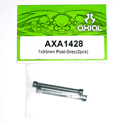 Axial 7x55mm Post (Grey) (2pcs.) AXA1428