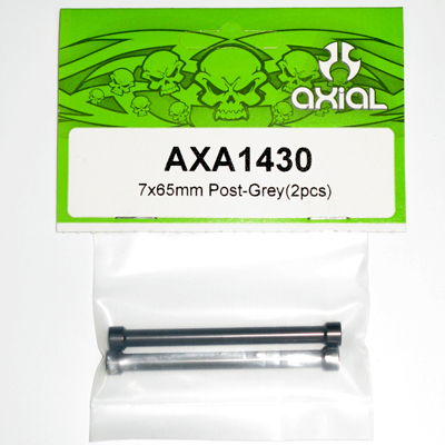 Axial 7x65mm Post (Grey) (2pcs) axa1430