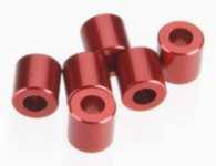 6x6mm Spacer (RED)(6pcs.) axa1341