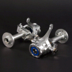 JP Customrcs Clod Knuckle/Integy Alum Axle Tube Combo CVD Bearings