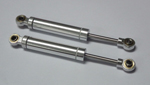 The Ultimate Scale Suspension Shocks 100mm (Silver)
