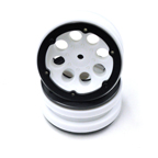Axial 1.9 8 Hole Beadlocks (White) (2pcs.)