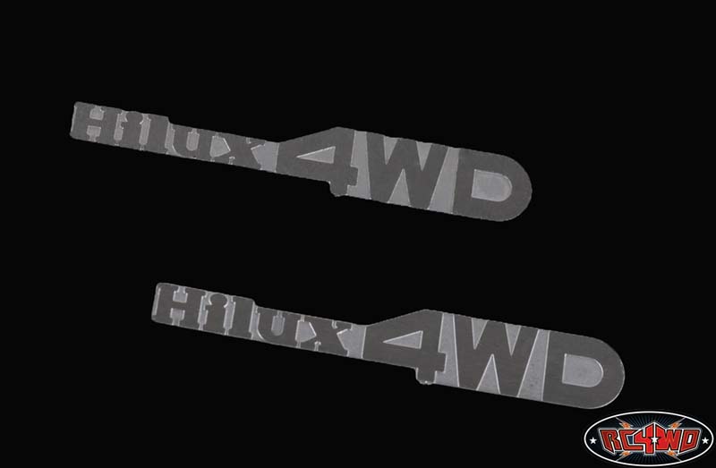 Hilux 4WD Emblem Set for Mojave and Hilux Body