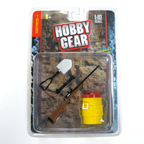 Hobby Gear 1:10 Scale Accessories (Folding Shovel, Rifle w/ scope, Water jug)