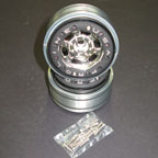Pro-Line 2.2 Titus Bead-loc Wheels Chrome/Black (2pcs.)