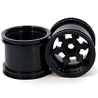 Hpi 2.2 Spike Wheels�Black (2)