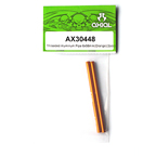 Axial Racing Threaded Aluminum Pipe 6x98mm (Orange) (2pcs.) AX30448