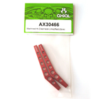 Axial Machined Hi-Clearence Links (Red) (2pcs)