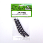 Axial Machined Hi-Clearence Links (Grey) (2pcs) AX30469