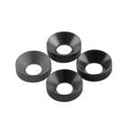 Cone Washer 3x6.9x2mm (Grey) (6pcs) AXA1105