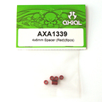 Axial 4x6mm Spacer (Red) (6pcs.)
