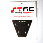 STRC Machined Aluminum Electronics Plate For AX-10 (Black)