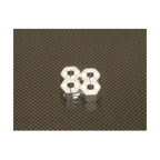 Stampede/Rustler/Bandit/Slash 12mm Lock-pin Style Alum. Wheel Hex (Silver)