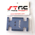 STRC Aluminum Center Chassis/Transmission Plate (Blue)