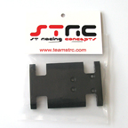 STRC Delrin Center Chassis/Transmission Plate (Black)