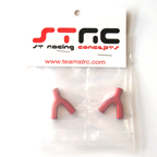 STRC Aluminum Upper Suspension Link Mount (1 Pair - Red)