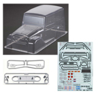    Tamiya Landcruiser Body w/ Stickers, Grill, and Light Buckets