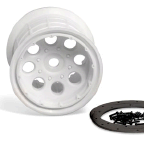 Axial Racing 8 Hole Beadlock Wheels (2) White