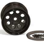 Axial Racing 8 Hole Beadlock Wheels (2) Black