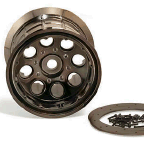 Axial Racing 8 Hole Beadlock Wheels (2) Black Chrome