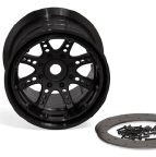 Axial Racing 8 Spoke Beadlock Wheels (2) Black