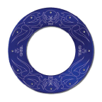 Axial Racing Skull Beadlock Ring (2) Blue