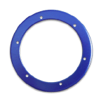 Axial Racing2.2 Standard Beadlock Ring Blue (2)