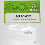 0.5x3x6mm (Grey) (6pcs.)