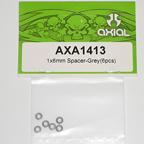 1x3x6mm Spacer (Grey) (6pcs.) axa1413