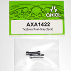 Axial 7x25mm Post (Grey) (2pcs) axa1422