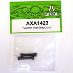 Axial 7x30mm Post (Grey) (2pcs) axa1423