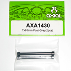 Axial 7x65mm Post (Grey) (2pcs) axa1430
