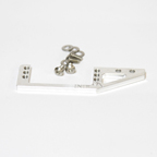 Vanquish Products Hurtz Mini Servo Bracket Silver