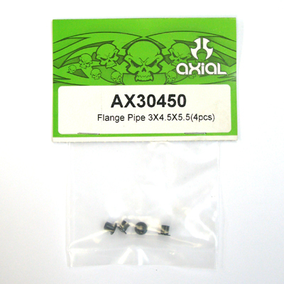 Axial Flange Pipe 3x4.5x5.5 (4Pcs.) AX30450