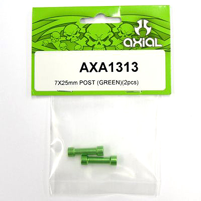 Axial 7x25mm Post (Green)(2pcs) axa1313