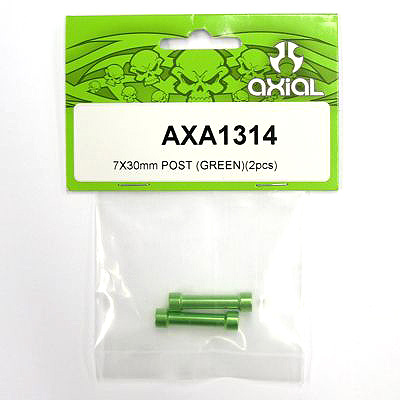 Axial 7x30mm Post (Green)(2pcs) axa1314