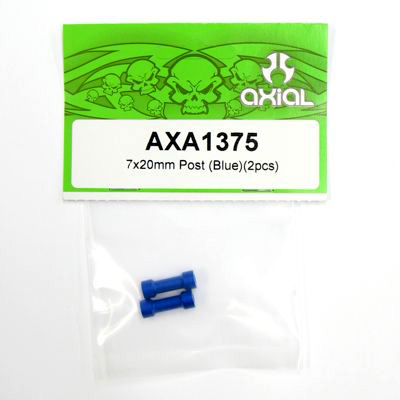 Axial 7x20mm Post (Blue)(2pcs) axa1375