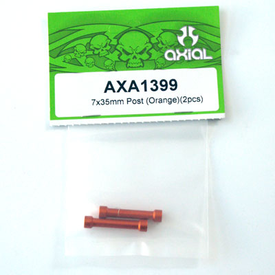 Axial 7x35mm Post (Orange)(2pcs) axa1399