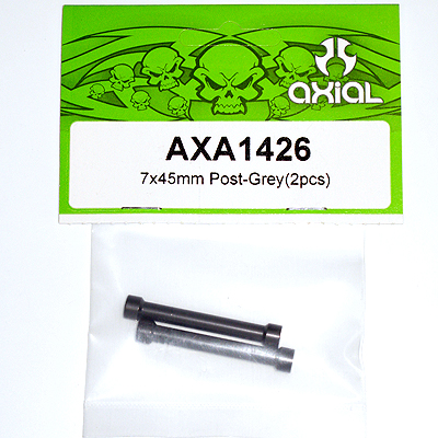 Axial 7x45mm Post (Grey) (2pcs) axa1426