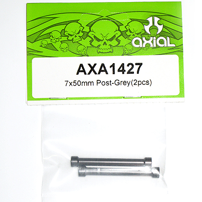 Axial 7x50mm Post (Grey) (2pcs) axa1427