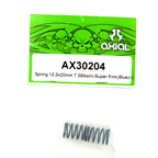 Axial Spring 12.5x20mm 7.59lbs/in-super firm (Blue) 2Pcs.
