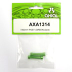 Axial 7x30mm Post (Green)(2pcs) axa1314