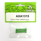 Axial 7x35mm Post (Green)(2pcs) axa1315