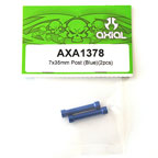 Axial 7x35mm Post (Blue)(2pcs) axa1378